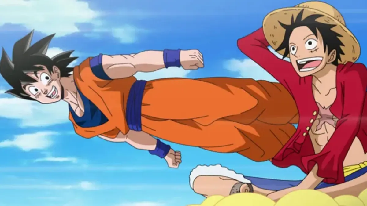 Goku e Luffy si incontrano in un crossover fra Dragonball e One Piece? thumbnail