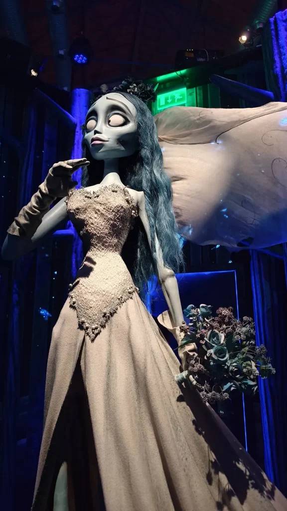 tim burton's labyrinth milano fabbrica vapore la sposa cadavere emily