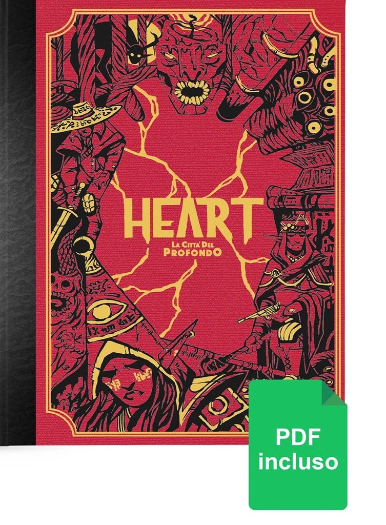 Aperto il pre-order Richiamo del Cuore, con tre manuali del gioco di ruolo Heart. Saranno autografati, e in omaggio anche il formato PDF