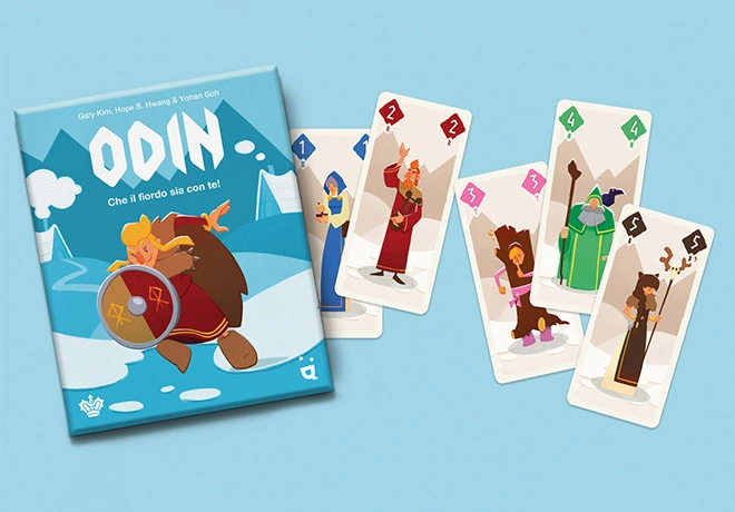 Odin, il gioco di carte localizzato in Italia da Dal Negro che è tra i finalisti del premio As d'Or-Jeu de l'Année