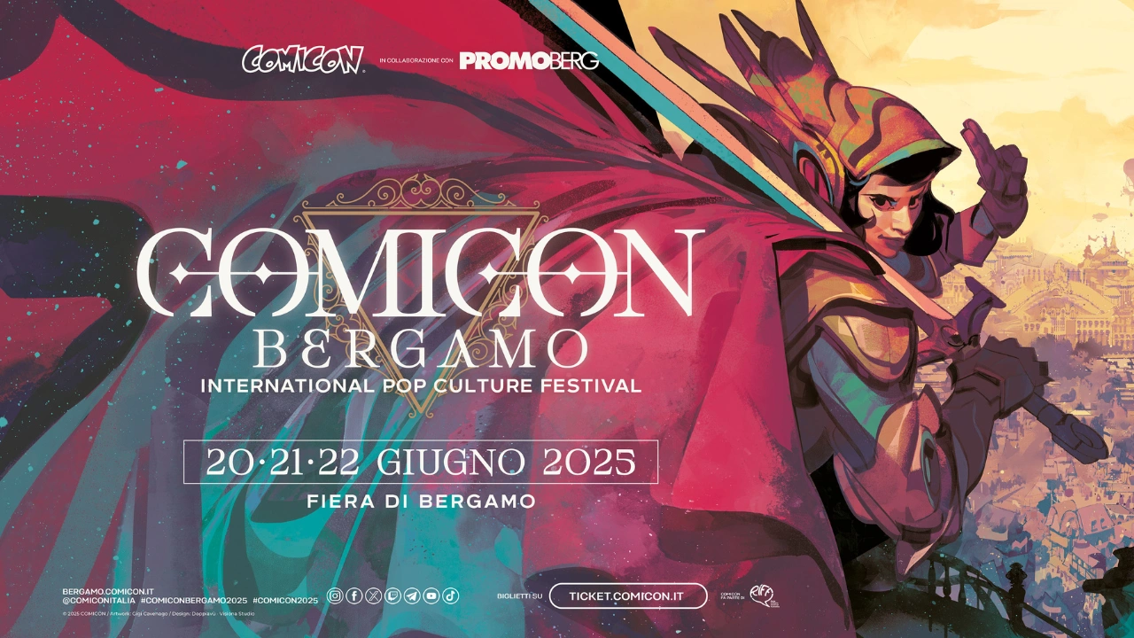 COMICON Bergamo 2025: il festival del fumetto torna a giugno thumbnail